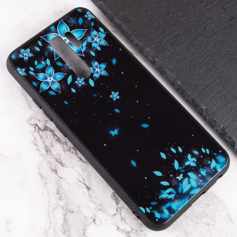 Фото TPU+Glass чехол Diversity для Xiaomi Redmi 9 (Bloom) в магазине vchehle.ua