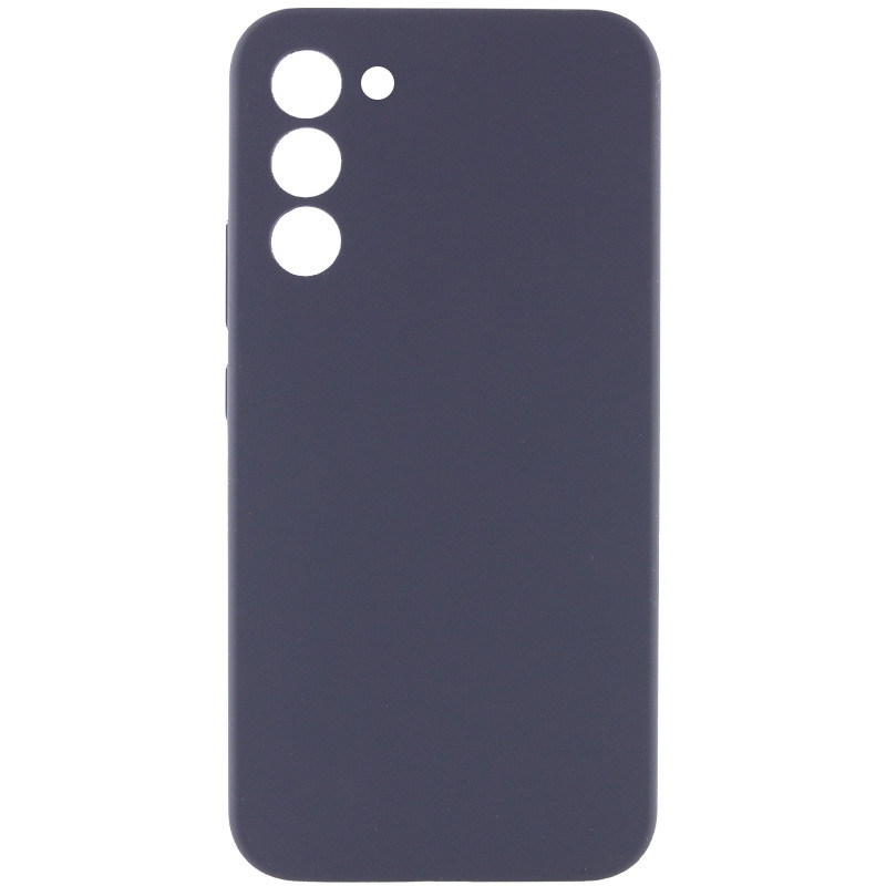 Чохол Silicone Cover Lakshmi Full Camera (AAA) на Samsung Galaxy S24 FE (Сірий / Dark Gray)