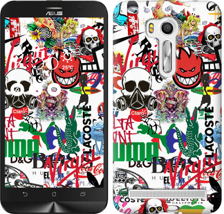 

Чехол Many different logos для Asus ZenFone Go TV ZB551KL 638208