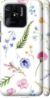 

Чехол Цветочный фон v2 для Xiaomi Redmi 10C 1440202