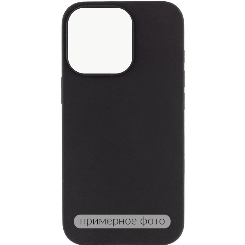 Чехол Silicone Case Full Protective (AA) NO LOGO для Apple iPhone 17 (6.3") (Черный / Black)