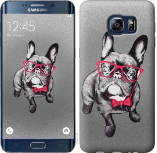 

Чехол Умный бульдог для Samsung Galaxy S6 Edge Plus G928 736835