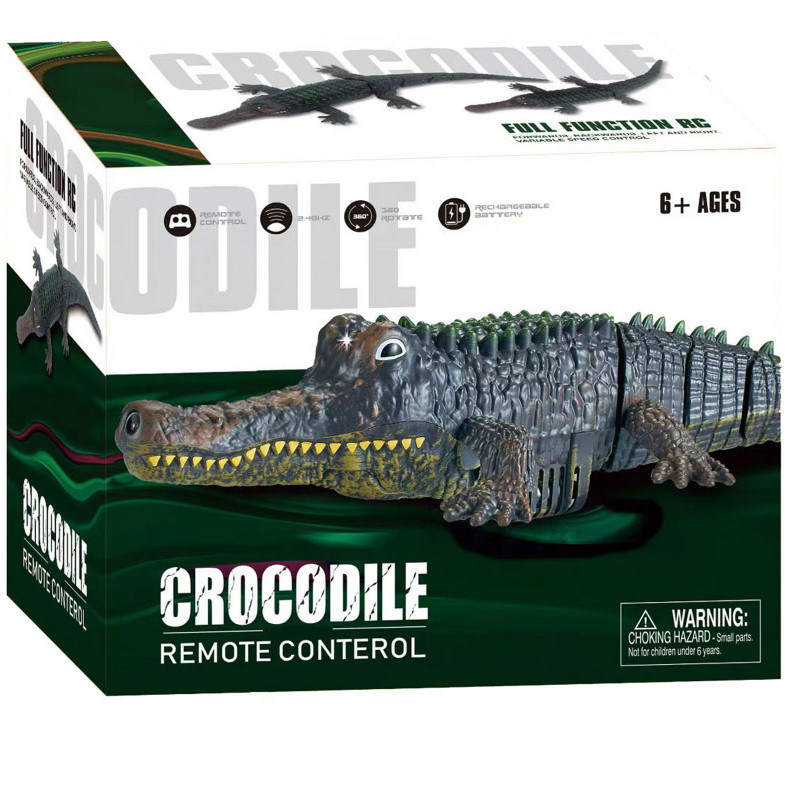Фото Човен на радіокеруванні SHT MSD668 Crocodile 2.4G (Green) на vchehle.ua