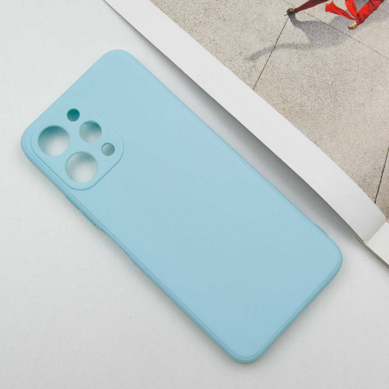 Фото Силиконовый чехол Candy Full Camera для Xiaomi Redmi 12 (Бирюзовый / Turquoise) на vchehle.ua