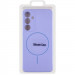 Купити Чохол Silicone Cover Lakshmi Full Camera (AA) with MagFit на Samsung Galaxy S25+ (Бузковий / Dasheen) на vchehle.ua