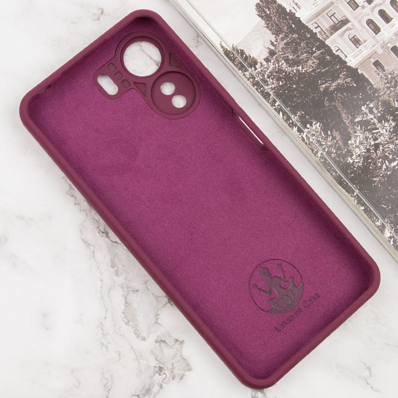 Фото Чехол Silicone Cover Lakshmi Full Camera (AAA) для Xiaomi Redmi 13C / Poco C65 (Бордовый / Plum) в магазине vchehle.ua