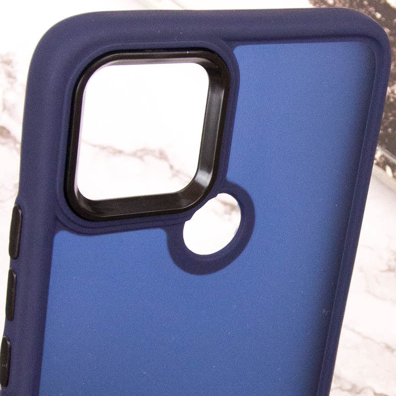 Купити Чохол TPU+PC Lyon Frosted на Oppo A15s / A15 (Navy Blue) на vchehle.ua