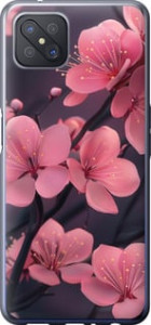 Чохол Пурпурна сакура на Oppo A92S