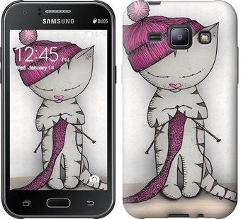 

Чохол Кішка рукодільниця на Samsung Galaxy J1 J100H 584139