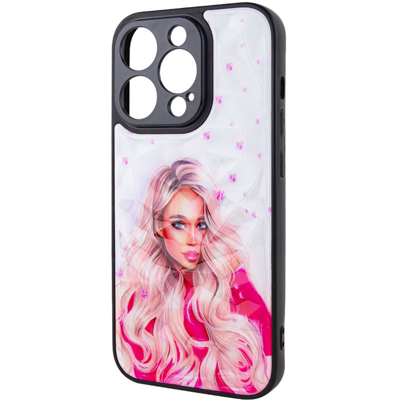 Фото TPU+PC чохол Prisma Ladies на Apple iPhone 14 Pro (6.1") (Pink) в маназині vchehle.ua