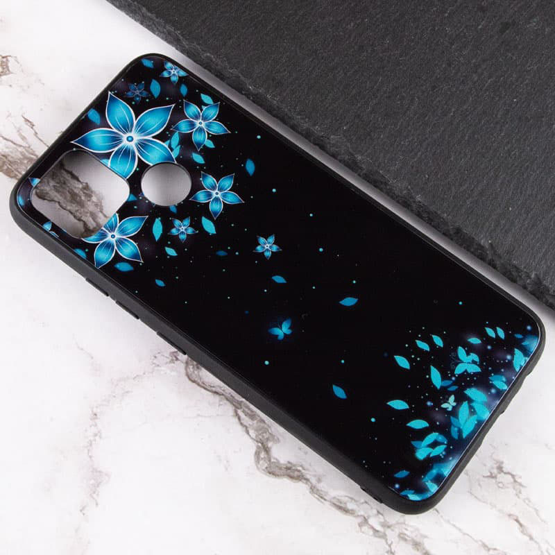 Фото TPU+Glass чохол Diversity на Xiaomi Redmi 9C (Bloom) в маназині vchehle.ua