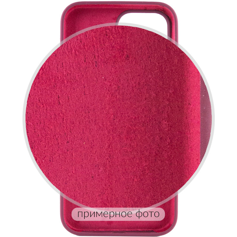 Фото Чохол Silicone Case Full Protective (AA) на Apple iPhone 16 Pro (6.3") (Бордовий / Plum) в маназині vchehle.ua