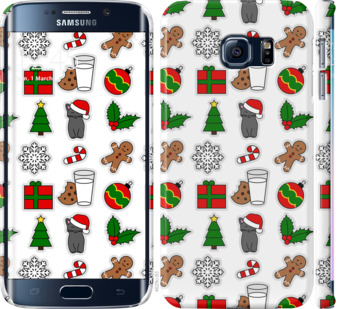 

Чехол Новогодний 16 для Samsung Galaxy S6 Edge G925F 818788