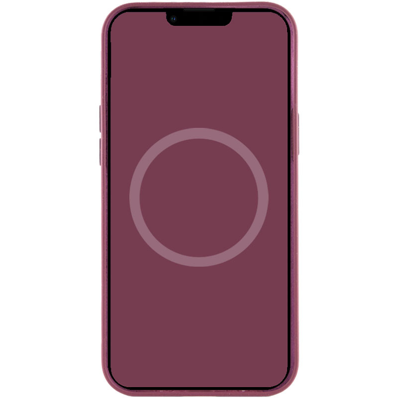 Уценка Чехол Silicone case (AAA) with Magsafe and Animation для Apple iPhone 12 Pro Max (6.7") (Дефект упаковки / Бордовый / Plum) в магазине vchehle.ua