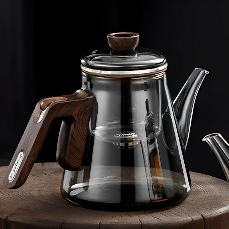 Фото Чайник для заварювання TeaPot D-24C 800ml (Transparent gray) в маназині vchehle.ua