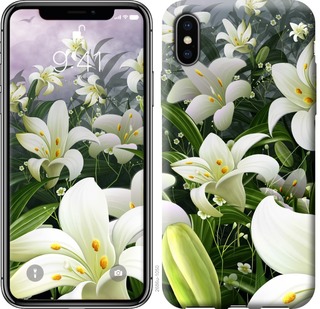 

Чехол Белые лилии для iPhone XS (5.8") 667707