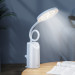 Настольная LED лампа Hoco HX10 Clip table lamp (1200mAh) (White) в магазине vchehle.ua