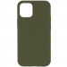 Чехол Silicone Case Full Protective (AA) NO LOGO для Apple iPhone 11 Pro (5.8") (Зеленый / Dark Olive)