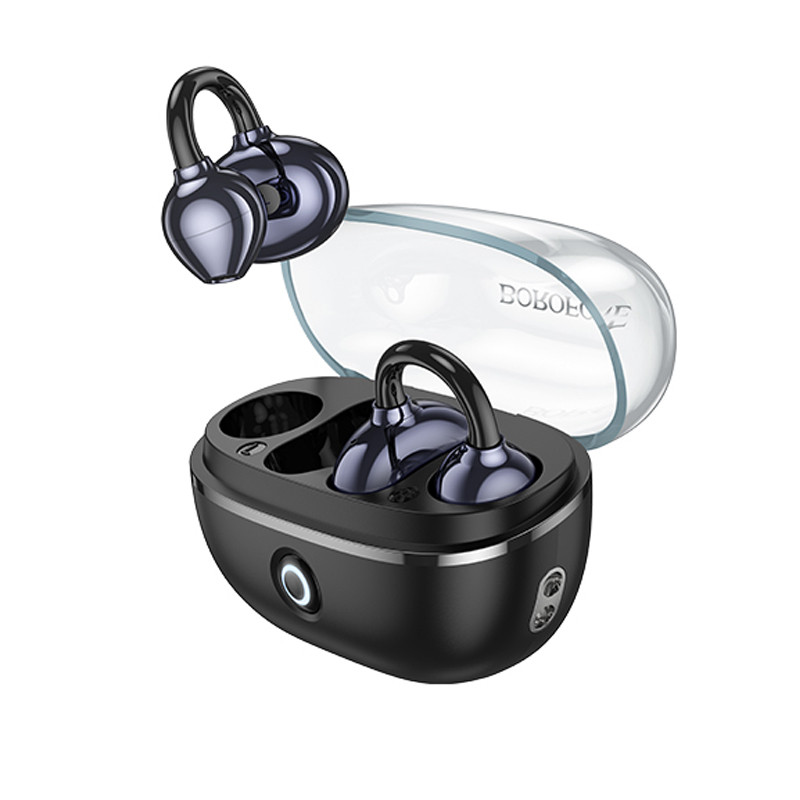 Бездротові TWS навушники BOROFONE FQ5 Spirit clip-on (Black)