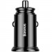 АЗУ Baseus Circular Plastic QC3.0 30W (2USB-A) (CCALL-YD) (Black)