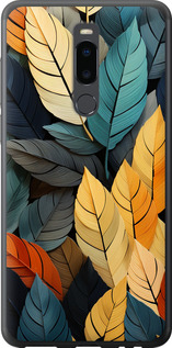 

Чохол Кольорове листя на Meizu Note 8 1629831