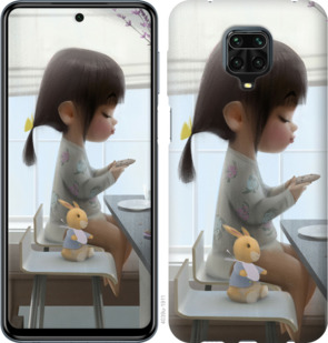 

Чохол Мила дівчинка з зайчиком на Xiaomi Redmi Note 9S 932886