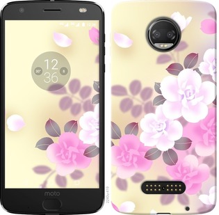 

Чохол Японські квіти на Motorola Moto G5 PLUS 705090