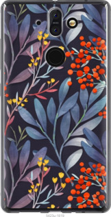 

Чехол Этнос природа листья для Nokia 8 Sirocco 1407324