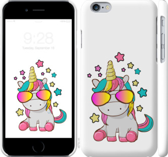

Чохол Єдиноріг в окулярах для iPhone 6 (4.7'') 911511