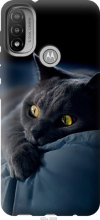 Чехол Дымчатый кот для Motorola E20