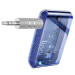 Bluetooth аудіо ресивер BOROFONE BC46 Gratified Transparent (Dark blue)