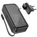 Портативное ЗУ Power Bank Hoco J126 Travel 22.5W+PD20W 10000 mAh (Black) в магазине vchehle.ua