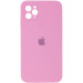 Чохол Silicone Case Square Full Camera Protective (AA) на Apple iPhone 11 Pro Max (6.5") (Рожевий / Light pink)