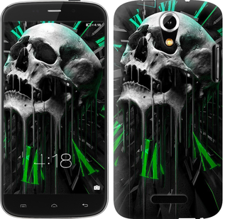 

Чехол Череп-часы для Doogee Y100X 645213