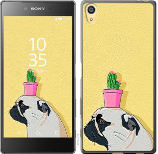 

Чохол Мопс з кактусом на Sony Xperia Z5 E6633 795599