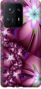 Чехол Цветочная мозаика для Xiaomi Mix 4