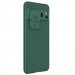 Карбонова накладка Nillkin CamShield Pro на Google Pixel 8 Pro (Deep Green) в магазині vchehle.ua