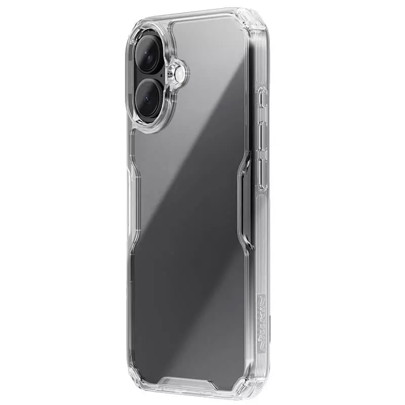 Фото TPU чохол Nillkin Nature Pro Series на Apple iPhone 16 (6.1") (Безбарвний (прозорий)) в маназині vchehle.ua
