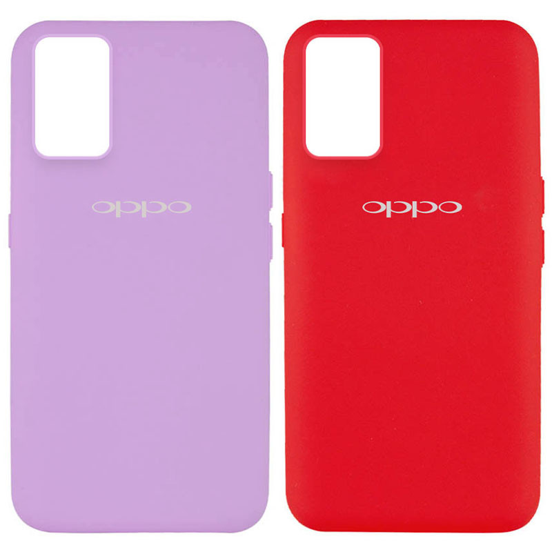 Чехол Silicone Cover Full Protective (AA) для Oppo A74 4G