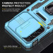 Ударопрочный чехол Camshield Army Ring для Samsung Galaxy A53 5G (Голубой / Light Blue) в магазине vchehle.ua
