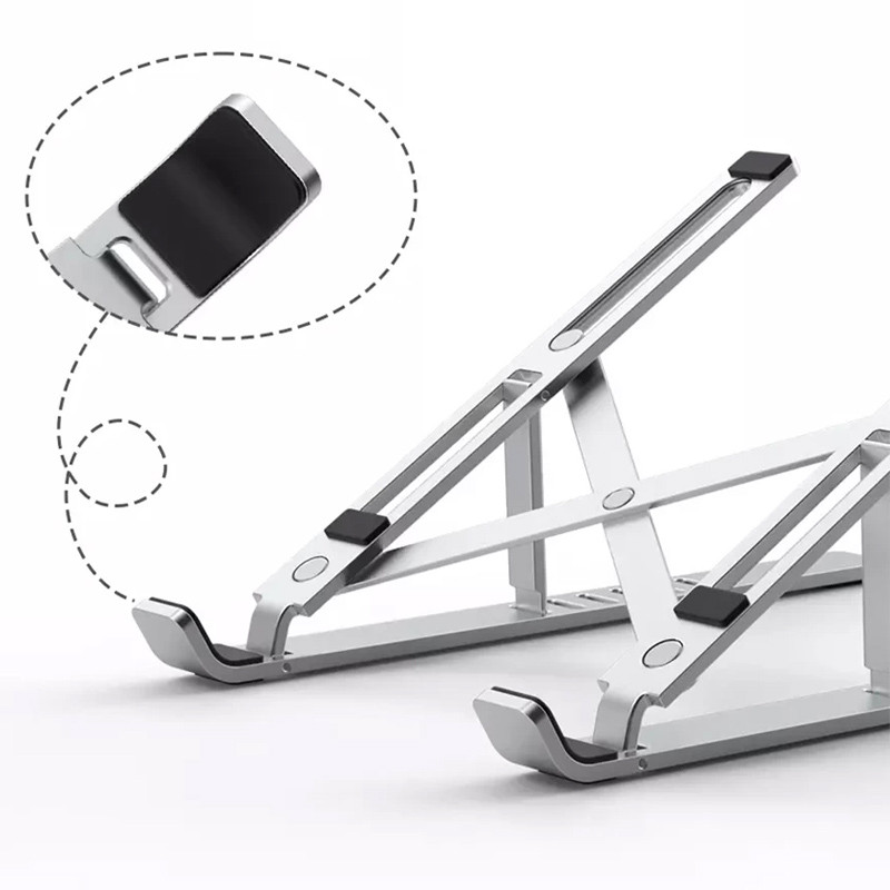 Фото Подставка для ноутбука WIWU S400 Laptop stand (Silver) на vchehle.ua