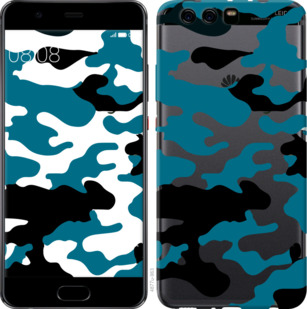 

Чехол Камуфляж прозрачный фон для Huawei P10 Plus 913121
