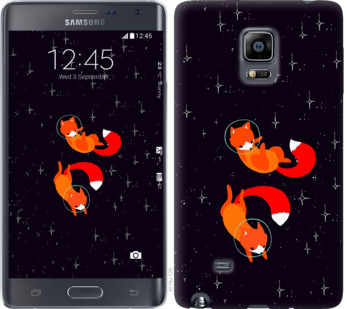 

Чехол Лисички в космосе для Samsung Note Edge SM-N915 870046