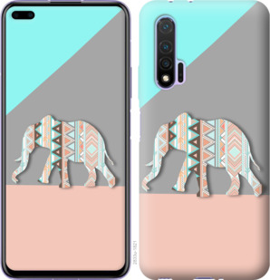

Чохол Візерунчастий слон на Huawei Nova 6 879335