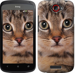 

Чохол Смугастий котик на HTC One S z560e 175587