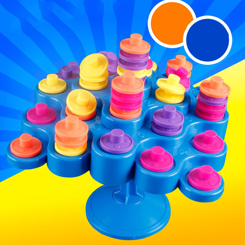 Настольная интерактивная игра Ummi 707-30 Topple Tower Game (Blue) в магазине vchehle.ua