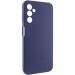 Фото Чохол Silicone Cover Lakshmi Full Camera (AAA) with Logo на Samsung Galaxy A24 4G (Темно-синій / Midnight blue) на vchehle.ua