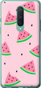 Чехол Розовый арбуз для OnePlus 8