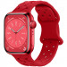 Ремінець Hoco WA16 Flexible series Apple watch (38/40/41mm) (Big Red)