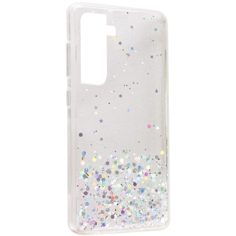 TPU чехол Star Glitter для Samsung Galaxy S21 FE
